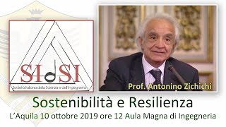 Il prof Antonino Zichichi a LAquila  10102019 [upl. by Treblih486]