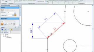 Solid Edge Tips amp Tricks  Smart Dimension Shortcuts [upl. by Clay739]