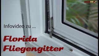 InsettoInsektenschutzsysteme  Rahmensystem Florida für Fenster [upl. by Einnov]