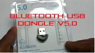 Bluetooth USB Dongle v50 [upl. by Adiaros]