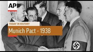 Munich Pact  1938  Today In History  30 Sept 17 [upl. by Burnham]