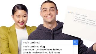 Noah Centineo amp Lana Condor Answer the Webs Most Searched Questions  WIRED [upl. by Elyak]