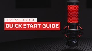 How to Use the HyperX QuadCast Microphone [upl. by Akem707]