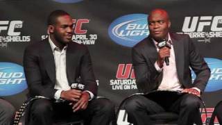 quotIm sorryquot Anderson Silva and Uriah Hall share emotional moment of respect after final UFC fight [upl. by Lias]