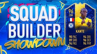 FIFA 19 SQUAD BUILDER SHOWDOWN TEAM OF THE YEAR KANTE VS ITANI The Ultimate Fifa Series Finale [upl. by Llevra]