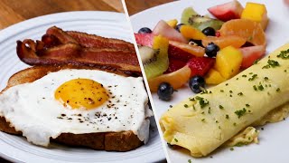 5 Healthy Breakfast Recipes To Keep You Fresh All Day • Tasty [upl. by Killion55]