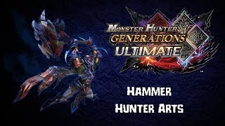 MHGU  Hammer Hunter Arts [upl. by Bronnie]