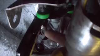 Clutch Adjustment On NC MX5 [upl. by Airamzul]