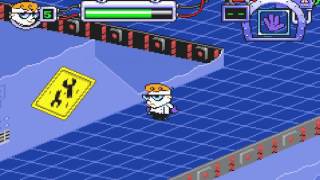 Dexters Laboratory  Deesaster Strikes GBA Gameplay [upl. by Nirtiak500]