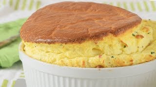 Cheese Soufflé Recipe Demonstration  Joyofbakingcom [upl. by Hart]