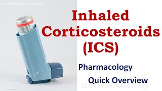 Inhaled Corticosteroids Pharmacology  Quick Overview  Indication  Side Effects  Oral Candidiasis [upl. by Ashla]