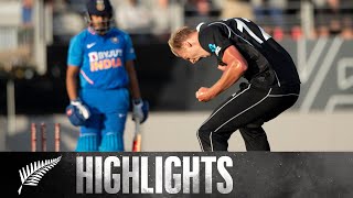 Jamieson Shines On Debut Jadeja Fightback  FULL HIGHLIGHTS  BLACKCAPS v India  2nd ODI 2020 [upl. by Osner]