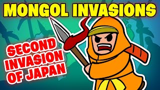 The SECOND Mongol Invasion of Japan  History of Japan 76 [upl. by Fox882]