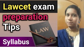 Lawcet exam preparation Tips  syllabus [upl. by Sahcnip723]