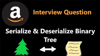 Serialize and Deserialize Binary Tree  Preorder Traversal  Leetcode 297  Python [upl. by Nwadal]