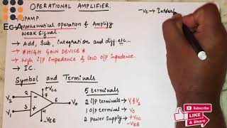 29 Operational Amplifier  OPAMP  EC Academy [upl. by Peterman]