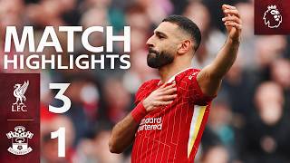 Highlights Liverpool vs Southampton 31  Nunez Finish amp Two Salah Penalties [upl. by Arawaj292]