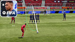 FIFA 22 MOBILE GLOBAL GAMEPLAY ULTRA GRAPHICS 60 FPS [upl. by Meeharbi851]