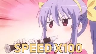 Nyanpasu Yabure Kabure song  SPEED X100 [upl. by Migeon]