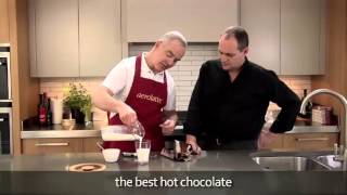 How to make a hot chocolate using an aerolatte milk frother [upl. by Charmian]