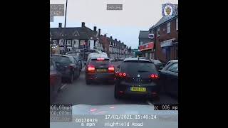 Dangerous driver pursuit brought to dramatic end by West Midlands Police [upl. by Ahsienad11]