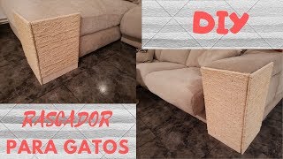 Rascador esquinero para gatos DIY [upl. by Far349]