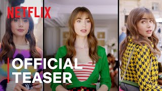 Emily in Paris Season 3  Date Announcement Teaser  Netflix [upl. by Aehsan346]