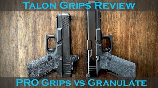 Talon Grips Review PRO Grips vs Granulate [upl. by Ghassan]