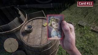 Red Dead Redemption 2  All 12 Stars of the Stage Card Set Locations [upl. by Darline506]