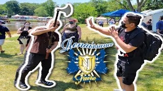 The Renaissance Faire  Bordentown NJ  Real Life Medieval Times [upl. by Doownyl77]