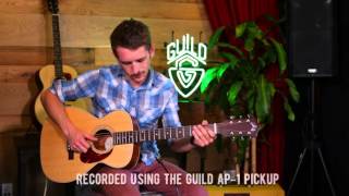 Guild Westerly Collection M240E Acoustic Guitar Demo [upl. by Onfre]