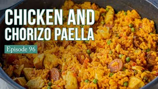 Chicken and Chorizo Paella [upl. by Yojenitsirk973]