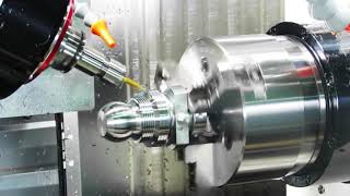 Quicktech S32 ATM 9Axis Twin Spindle MillTurn Center with BAxis [upl. by Netnert]