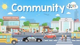 What is a Community  Community for Kindergarten  Social Studies for Kindergarten  Kids Academy [upl. by Longmire728]