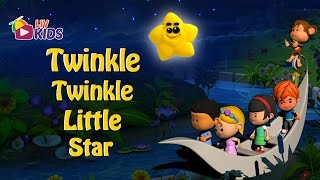 Twinkle Twinkle Little Star with Lyrics  LIV Kids Nursery Rhymes and Songs  HD [upl. by Nibas]