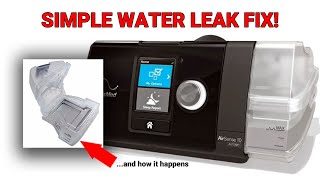 ResMed CPAP machine water leak fixed [upl. by Leahcimnoj101]