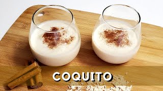 Authentic Coquito Recipe  Puerto Rican Coconut Eggnog [upl. by Lasonde]