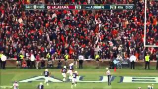 Auburn defeats Alabama 113013 109 Yard Missed Field Goal Return For Touchdown by Chris Davis [upl. by Ecad503]