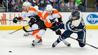 Anthony Duclair shows off incredible stick skills from knees to score amazing goal [upl. by Mauer]