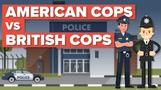 American Cops vs British Cops Bobbies [upl. by Elconin]