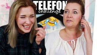 TELEFON CHALLENGE mit meiner MUTTER  janasdiary [upl. by Earvin]