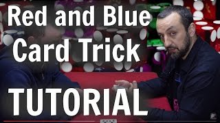 Red and Blue Card Trick Tutorial  Card Tricks Revealed [upl. by Etnahs]