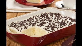 Nonnas Cannoli Poke Cake [upl. by Anai790]