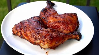 Grilled BBQ Chicken On A Gas Grill  Nail Every Barbecue With This Recipe  All Insights Included [upl. by Sonaj]