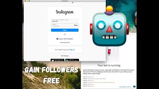 FREE Simple Instagram Bot 🤖 Gain Real Followers Open Source [upl. by Lokkin]