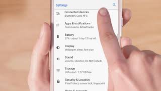 How to change settings on an Android device [upl. by Amy]