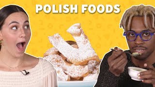 We Tried Polish Foods  Taste Test  Food Network [upl. by Valera]