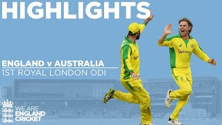 England v Australia Highlights  Billings Hits Maiden Ton In Tense Chase  1st Royal London ODI 2020 [upl. by Medea]