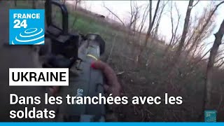 Ukraine  dans les tranchées avec une GoPro • FRANCE 24 [upl. by Imyaj]