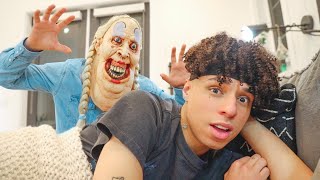 BREAKING INTO LARRAYS HOUSE SCARE PRANK [upl. by Enyedy]